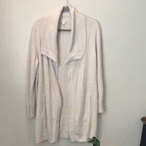 Barefoot Dreams Cream Cardigan Sweater